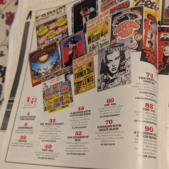 Life Magazine 40 Years of Rock & Roll Special Issue Dec 1, 1992 Like New! - Picture 5 of 6